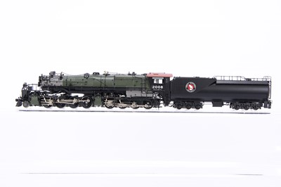 Lot 922 - Challenger Imports Ltd H0 Gauge Great Northern Class N-3 2-8-8-0 Locomotive  #2008, Vestibule Cab, Glacier Park Paint Factory Painted Cat  #2254.1