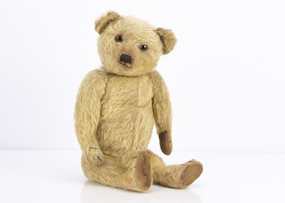 Lot 219 - A 1920s Terry-type teddy bear