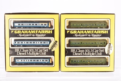 Lot 81 - N Gauge Graham Farish Diesel Multiple Units