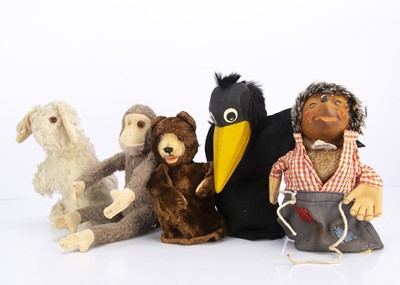 Lot 311 - Three hand puppets