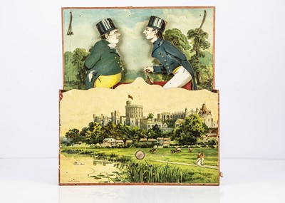 Lot 358 - An unusual late 19th century political? target toy