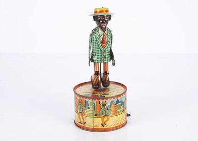 Lot 489 - A 1950s Japanese battery-operated Strutting Sam
