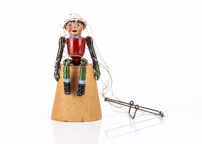 Lot 492 - A rare Barrett & Sons for Luntoy Flowerpot man puppet early 1950s