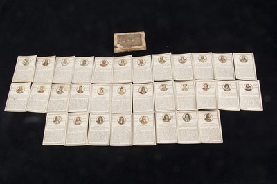 Lot 499 - A John Wallis Historical Cards Exhibiting the History of England