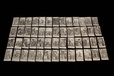 Lot 514 - A very rare Robert Walton The Horrid Popish Plot political playing cards circa 1679