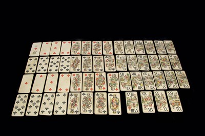 Lot 516 - A Ferdinand Piatnik & Sohne (Vienna) Industrie und Gluck tarot Tarock cards 1900-1920