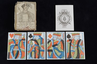 Lot 531 - A rare Hall & Son Henry the VIII No.25 tax wrapper 1789-1801