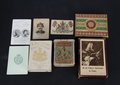 Lot 539 - Royal card games