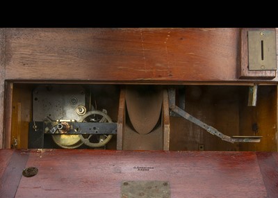 Lot 623 - An extremely rare and probably unique John Dennison of Leeds (British) counter-top clockwork Penny in Slot fortune telling machine circa 1890