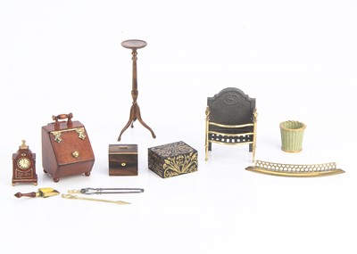 Lot 795 - Artist Miniature dolls’ house chattels