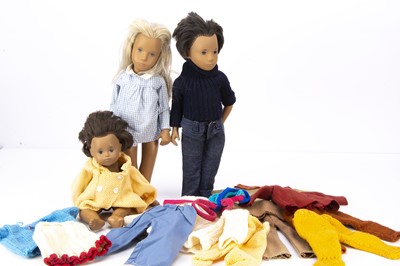 Lot 898 - Three Trendon Sasha dolls