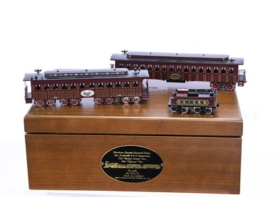 Lot 877 - Iron Horse Models by Precision Scale Co H0 Gauge The Abraham Lincoln Funeral Train Set