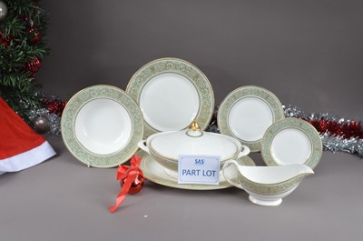 Lot 140 - A modern Royal Doulton Fine Bone China English Renaissance pattern dinner service for eight