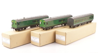 Lot 50 - Restored Exley SR green EMU 3-Car Set