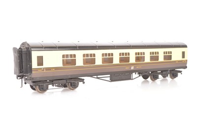 Lot 92 - An Exley 0 Gauge GWR 3rd class Corridor Coach