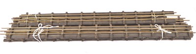 Lot 97 - Bassett-Lowke 0 Gauge 'Raised-3rd rail' Electric Track (qty)