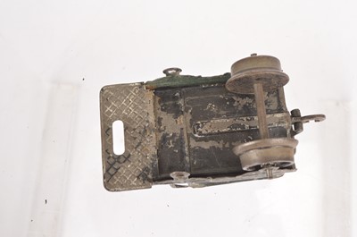 Lot 153 - A very early and uncommon Marklin 0 Gauge clockwork 0-4-2 Locomotive and two Tenders (3)
