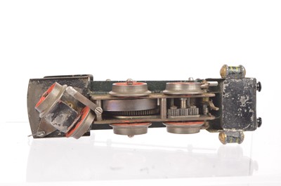 Lot 153 - A very early and uncommon Marklin 0 Gauge clockwork 0-4-2 Locomotive and two Tenders (3)