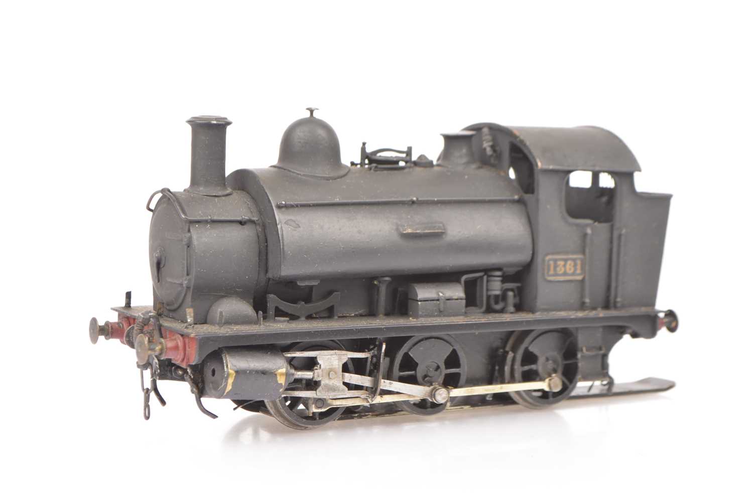 Lot 171 - A scratch-built 0 Gauge 3-rail/stud GWR 1361 class 0-6-0 Saddle Tank Locomotive