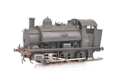 Lot 171 - A scratch-built 0 Gauge 3-rail/stud GWR 1361 class 0-6-0 Saddle Tank Locomotive