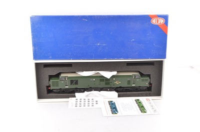 Lot 185 - An 0 Gauge 2-rail BR class 37 Co-Co Diesel Locomotive by Heljan
