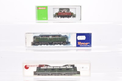 Lot 23 - N Gauge Swiss Electric Locomotives