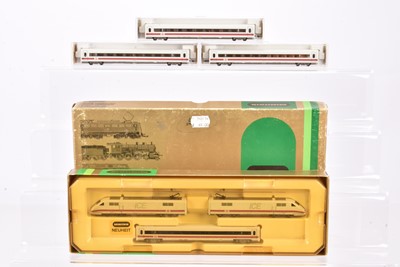 Lot 32 - Minitrix N Gauge ICE High Speed Train and Fleischmann ICE Coaches