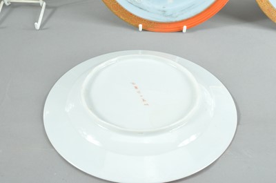 Lot 105 - Eight late Meiji period Japanese side plates