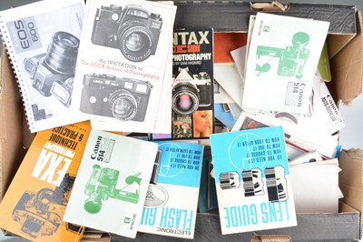Lot 158 - Camera and Lens Manuals