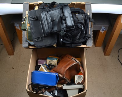 Lot 166 - A Box of Camera Related Accessories