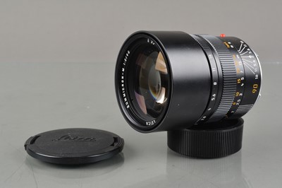 Lot 201 - A Leitz 90mm f/2 Summicron-M E55 Lens