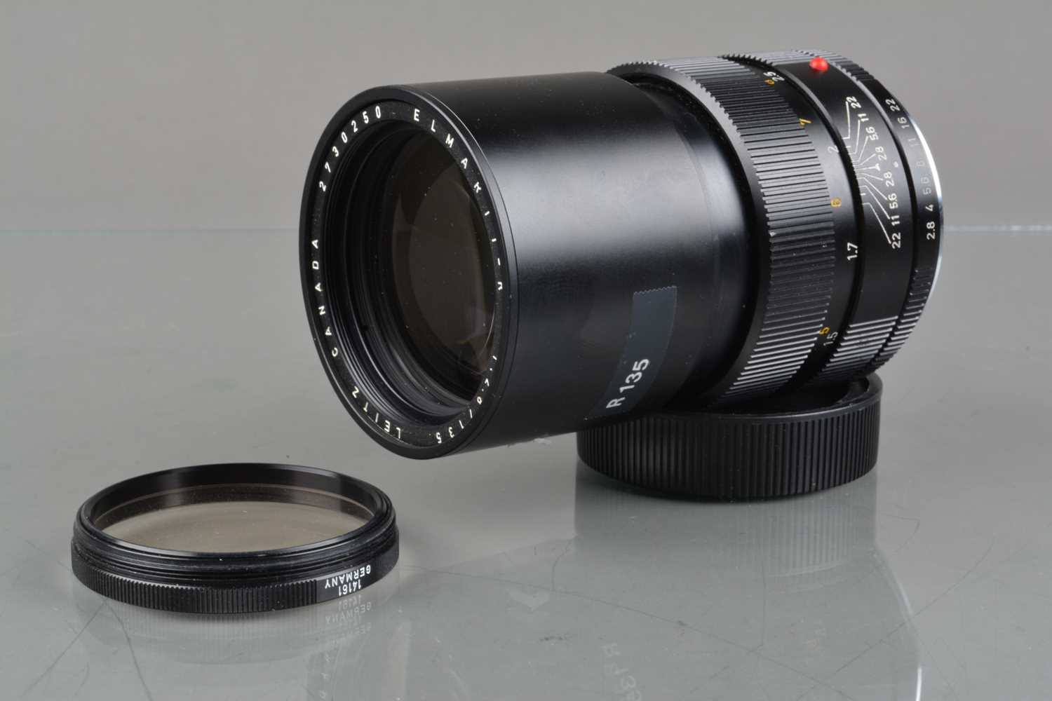 Lot 202 - A Leitz Canada 135mm f/2.8 Elmarit-R Lens
