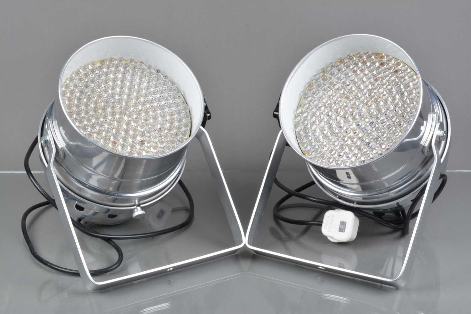 Lot 225 - Two Zoom Manufacturing Par Can 64 LED DMX Stage Lights