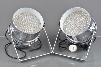 Lot 225 - Two Zoom Manufacturing Par Can 64 LED DMX Stage Lights