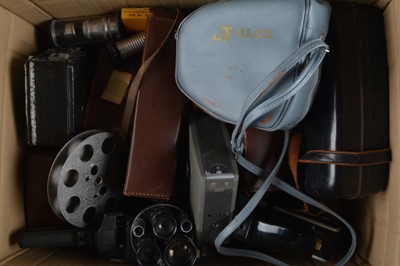 Lot 347 - A Group 0f 8mm Cine Cameras