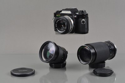 Lot 362 - An Olympus OM-40 Programme SLR Camera