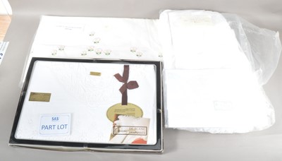 Lot 246 - A collection of assorted vintage bedding