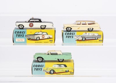 Lot 52 - Corgi Toy American Cars