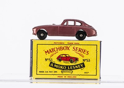 Lot 54 - A Matchbox Lesney 1-75 Series 53a Aston Martin DB2/4