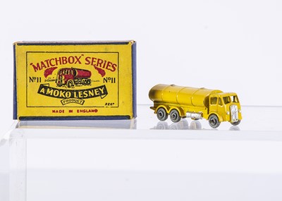 Lot 55 - A Matchbox Lesney 1-75 Series 11a ERF Road Tanker