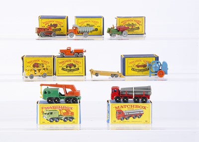 Lot 57 - Matchbox Lesney 1-75 Series Construction Vehicles