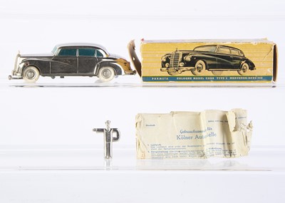 Lot 77 - A Prameta Diecast Clockwork Mercedes-Benz 300