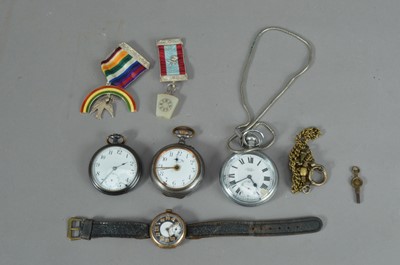 Lot 155 - Two Masonic medals