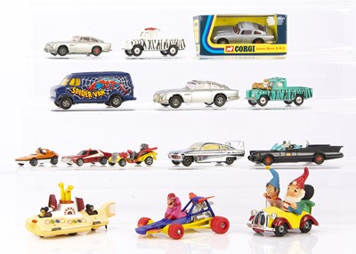 Lot 176 - Corgi & Dinky TV & Film Toys
