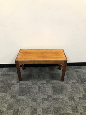 Lot 17 - A 19th century and later mahogany stool