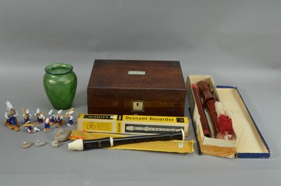Lot 176 - A 19th century mahogany writing slope