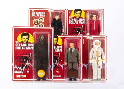 Lot 483 - Emce Toys Six Million Dollar Man 8" Action Figures