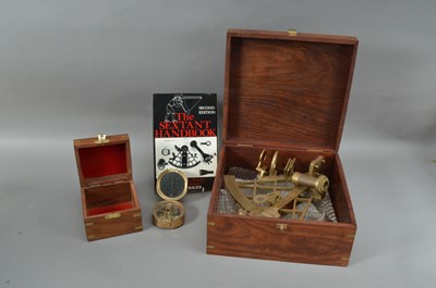 Lot 181 - A sexton and compass