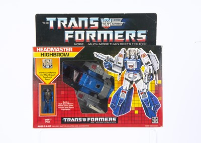 Lot 502 - Vintage Hasbro Transformers G1 Autobot Headmaster Highbrow