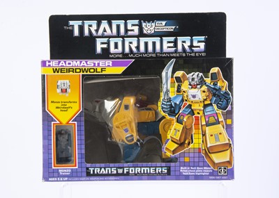 Lot 507 - Vintage Hasbro Transformers G1 Decepticon Headmaster Weirdwolf